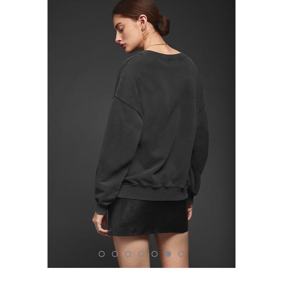 Anine Bing Tiger Sweatshirt - Black XS - Picture 3 of 8